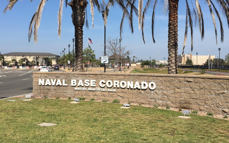 California military base locked down after vehicle runs gate