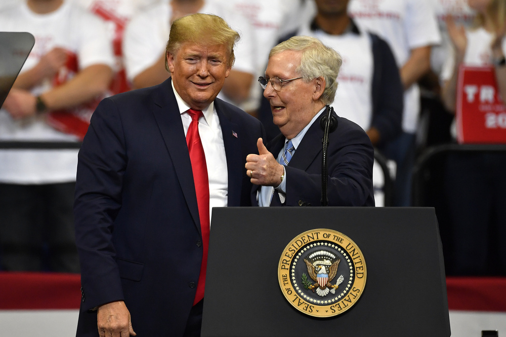 McConnell endorses Trump for president