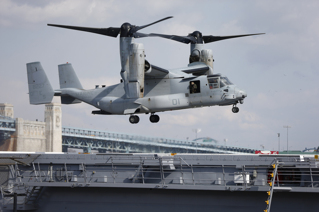 Congress launches an investigation into the Osprey program after Japan crash
