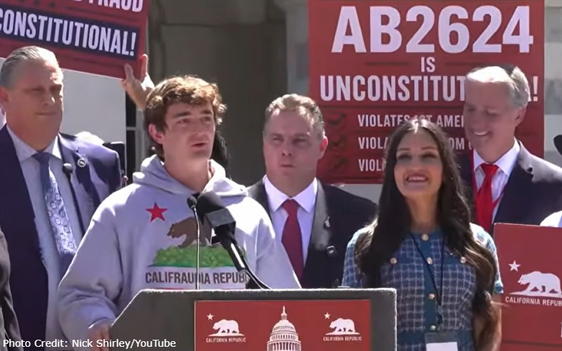 Conservative Californians stand up against bill protecting fraudsters and violating free speech