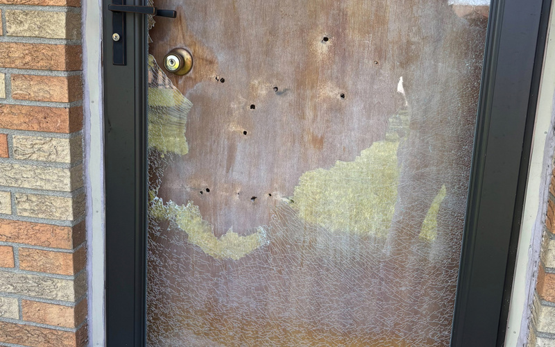 Indianapolis councilman says someone fired shots at his home and left a 'No Data Centers' note