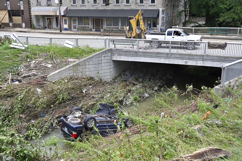 Infrastructure damage hampers flood recovery in Kentucky