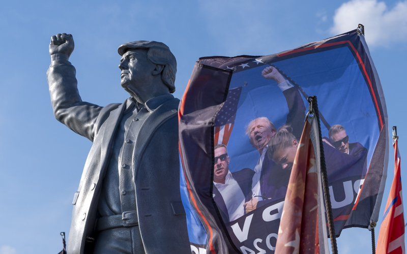 Is Donald Trump’s golden statue really a ‘golden calf?'