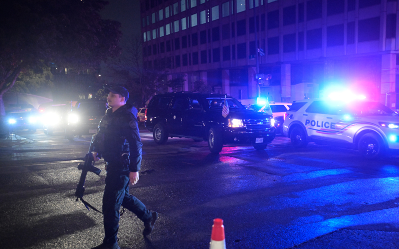 Trump uninjured after shooting incident at White House correspondents dinner; no injuries reported