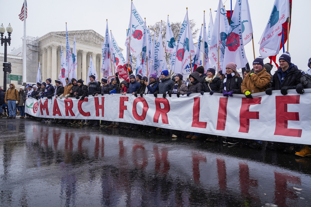 Thousands of pro-life supporters are in Washington for the annual March for Life