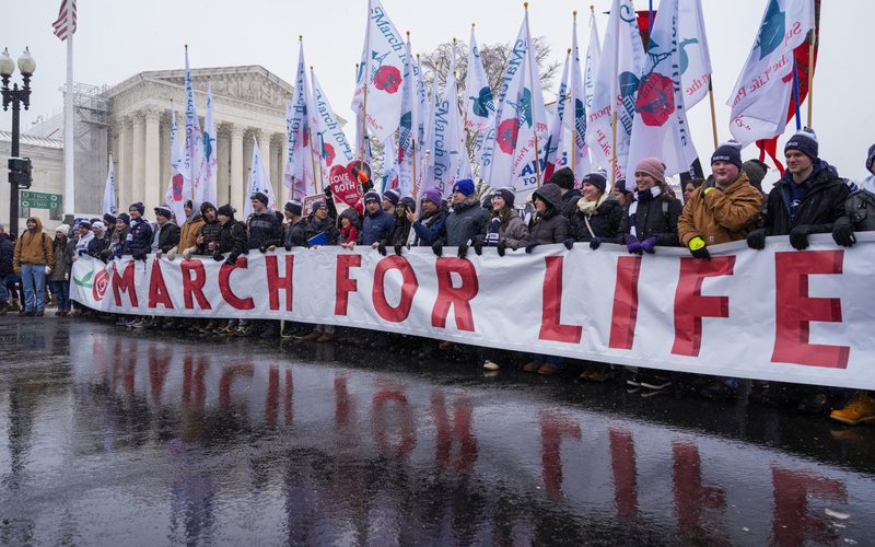 Thousands of pro-life supporters are in Washington for the annual March for Life