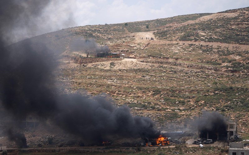 West Bank sees biggest settler rampage since war in Gaza began as Israeli teen's body is found