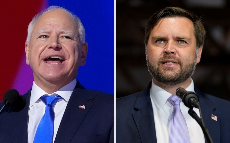 JD Vance, Tim Walz prep for vice presidential debate