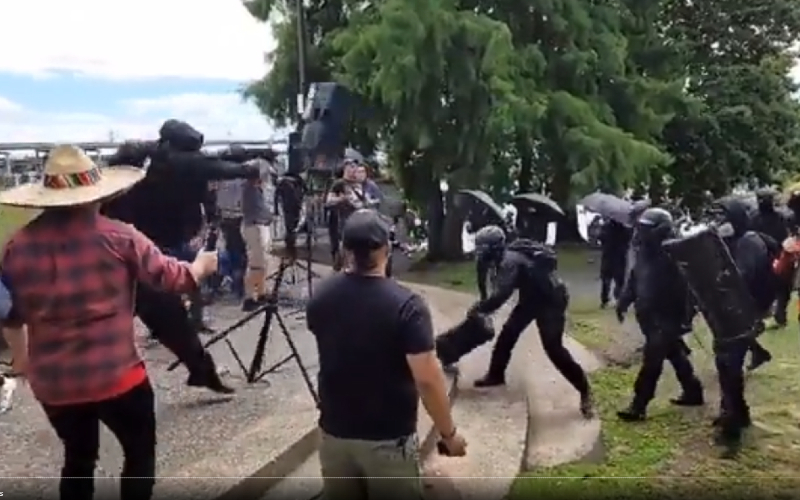 Weekend worship services prove Antifa owns Portland