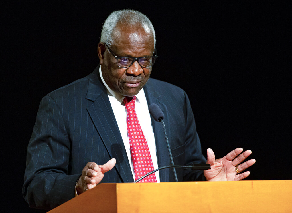 Thomas urges justices to clamp down on congressional power