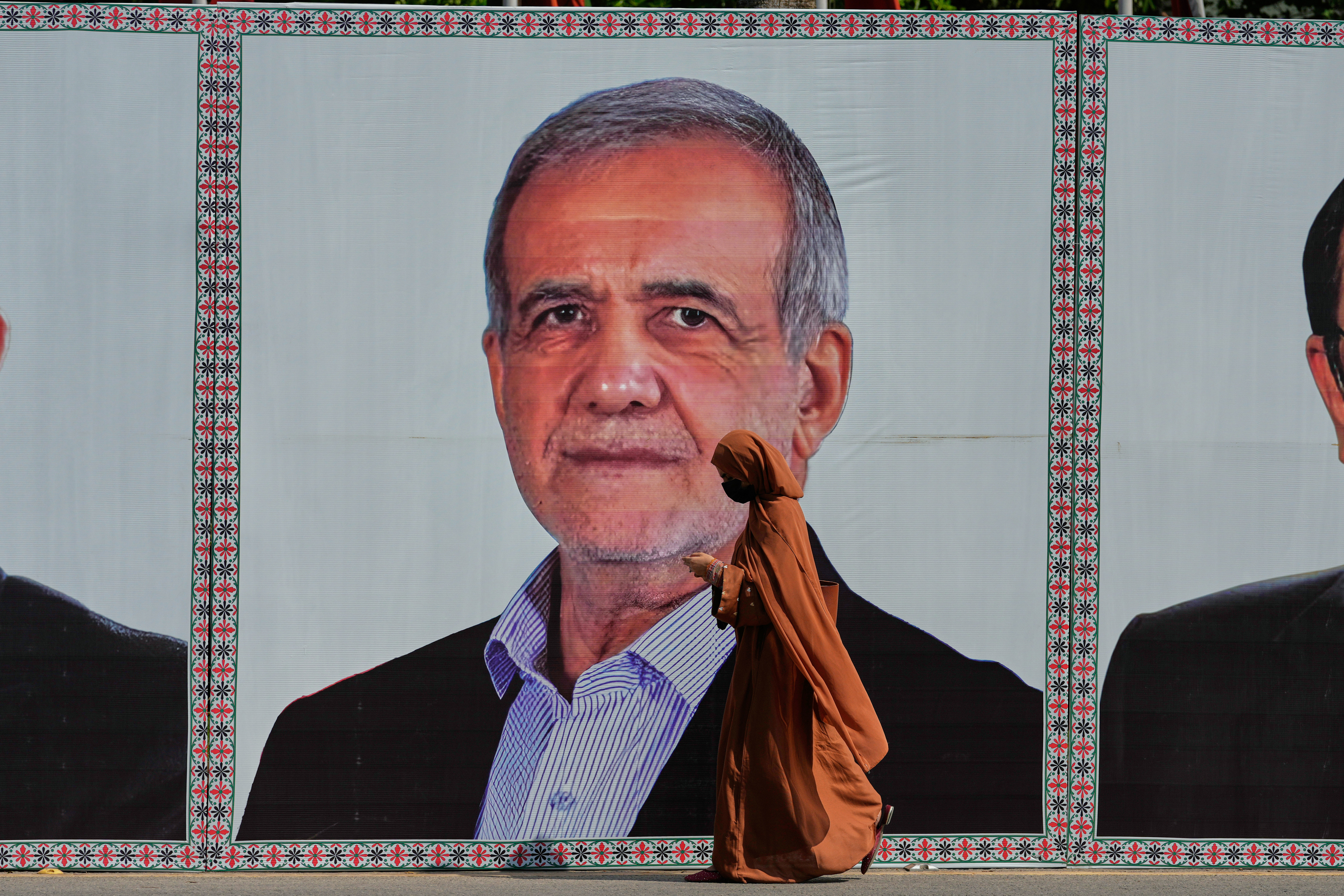 Iranian president lands in Pakistan as US-Iran teams work to finalize a war-ending deal