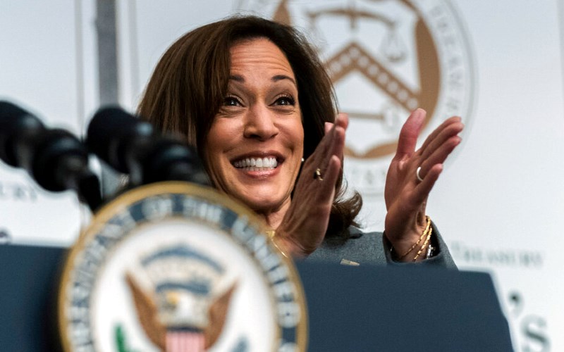 In state overrun with illegals, Harris vows to defend 'immigrant justice'