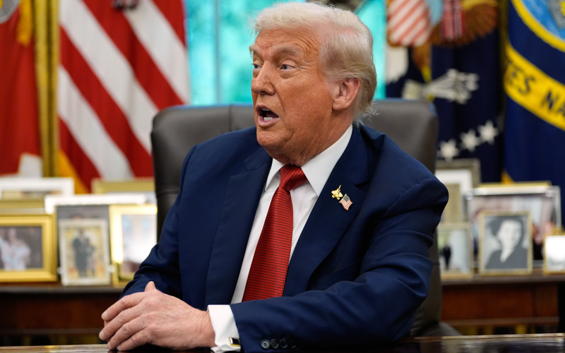 Trump declares he will not allow Israel to annex the West Bank