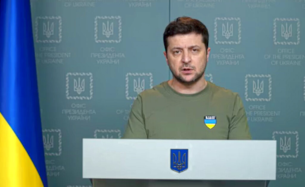 Ukraine’s Volodymyr Zelenskyy says he wants a ceasefire and permanent peace talks
