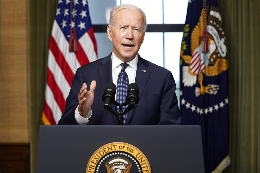 Biden made political push for better 'perception' in crumbling country