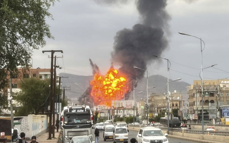Israeli airstrikes on Yemen kill at least 35 people, Houthi officials say
