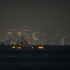 USS Abraham Lincoln sails past Singapore on its way home from Middle East