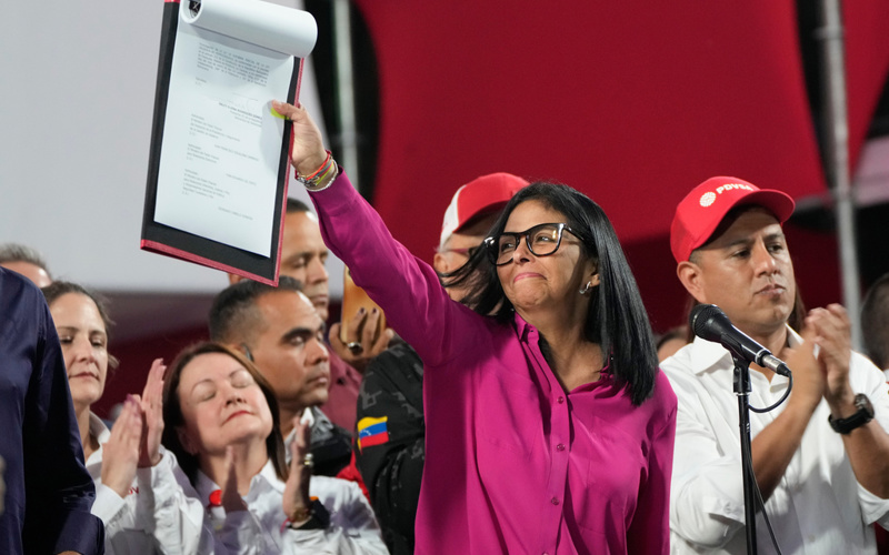 Venezuela’s socialist leader signs law that privatizes the country's oil industry