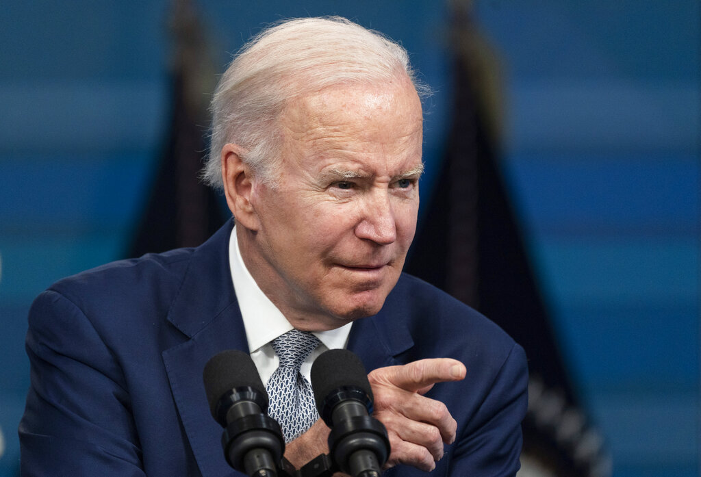Biden denies responsibility for country's economic crisis...warns of GOP plans