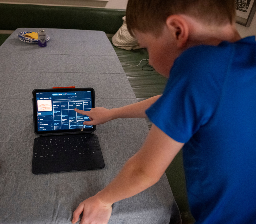 America's tech-filled classrooms are facing a backlash against school-assigned devices