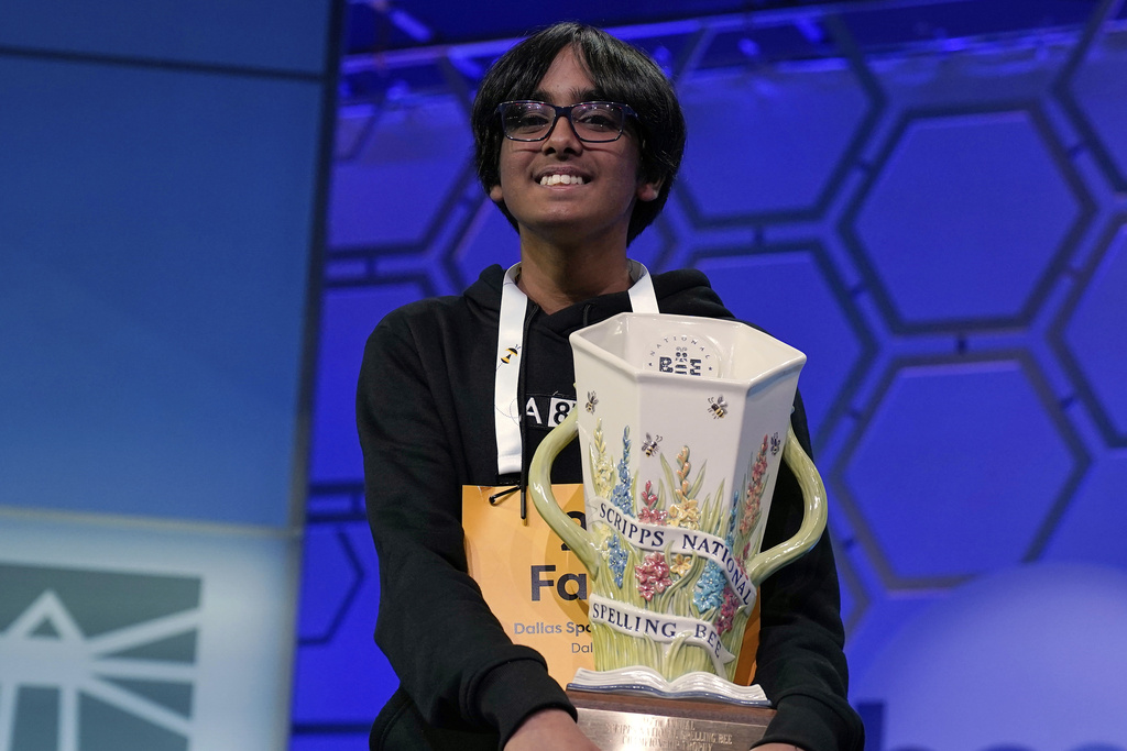 Texan Faizan Zaki wins the Scripps National Spelling Bee