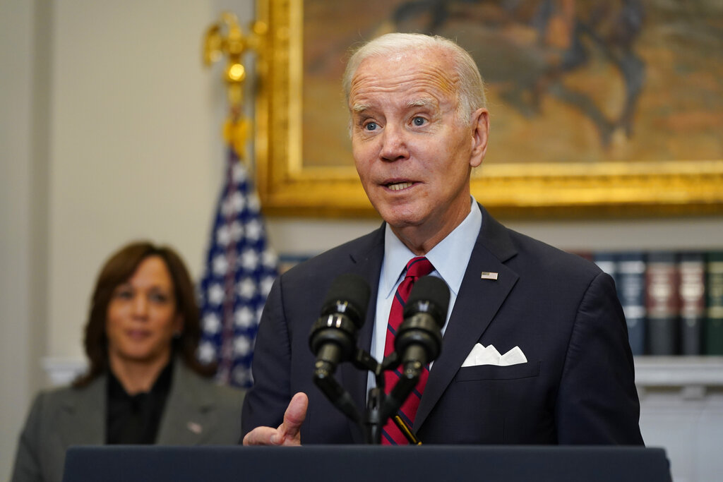 After two years in office, Biden says he wants some border security
