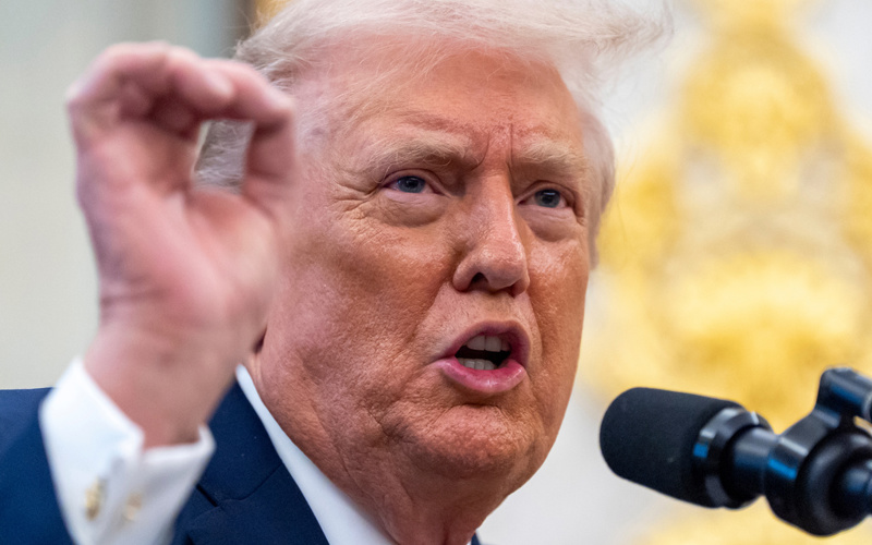 Trump orders blockade of 'sanctioned oil tankers' into Venezuela