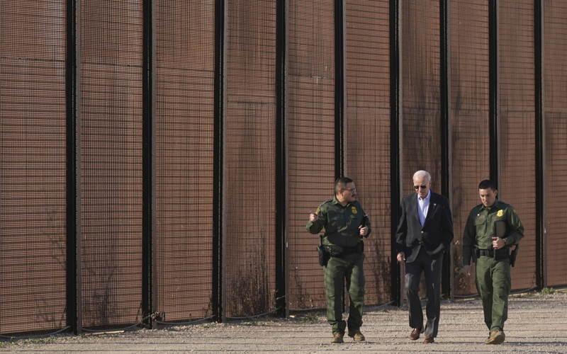 Biden's decision on border wall described as 'about 9 million crossings