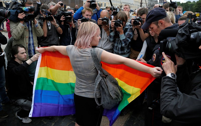 Police raid Moscow gay bars after a Supreme Court ruling labeled LGBTQ+ movement 'extremist'