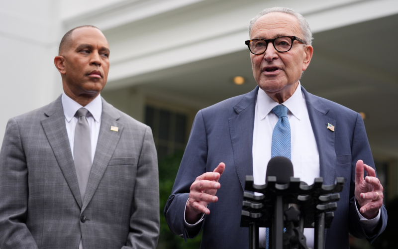 Democrats box themselves into a shutdown the public blames on them