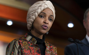 Republican candidate says he's uniquely qualified to challenge Omar