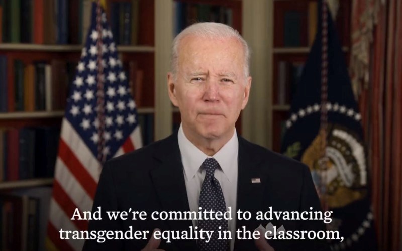 Biden's 'on the wrong side' of transgender issue