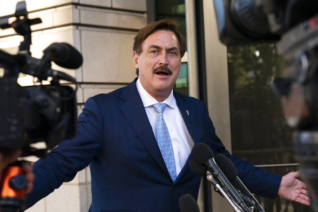 Biden Justice department targets Trump ally Mike Lindell