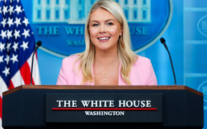 White House press secretary Karoline Leavitt resigns to spend more time with family