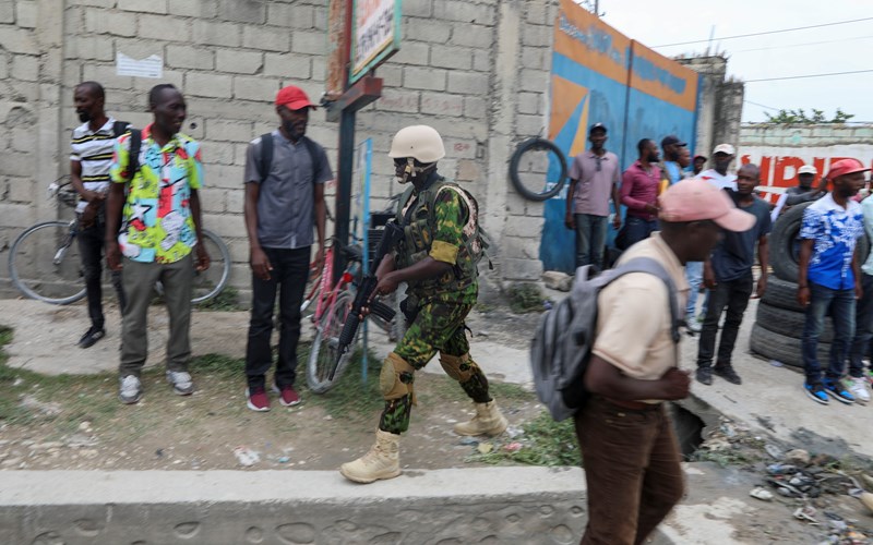 Haiti's prime minister says Kenyan police are crucial to controlling gangs, early days are positive