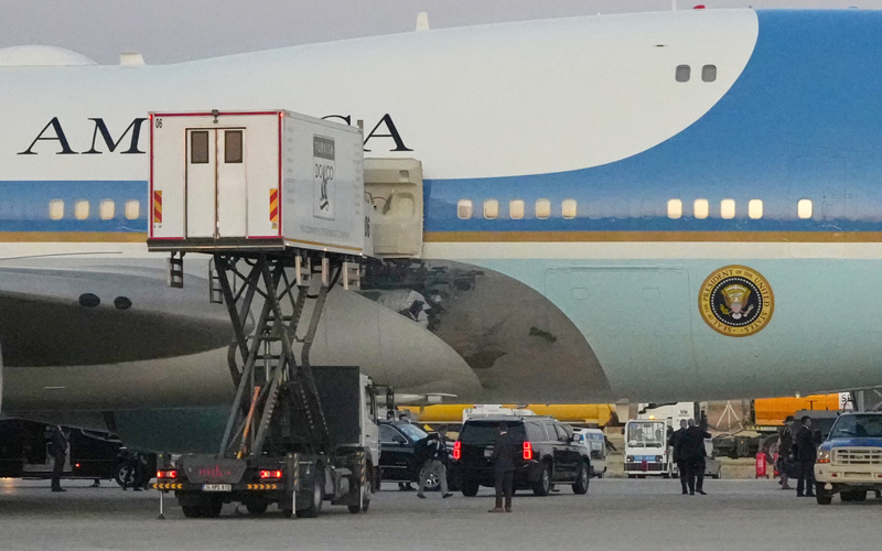 Trump says Secret Service wanted him off Air Force One in Turkey due to threat