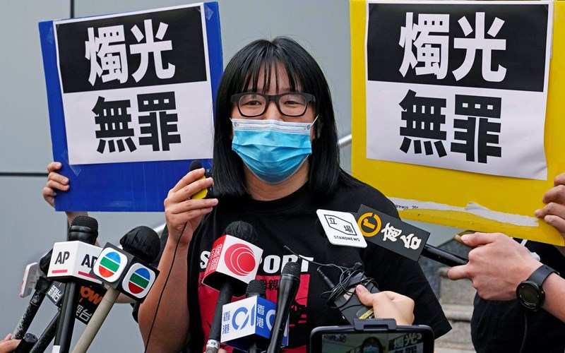 Hong Kong activists behind Tiananmen vigil jailed for months