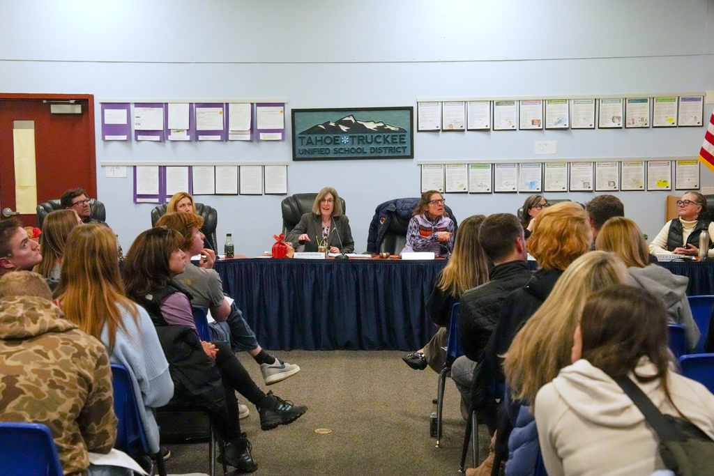 School district showdown over males in womens' sports