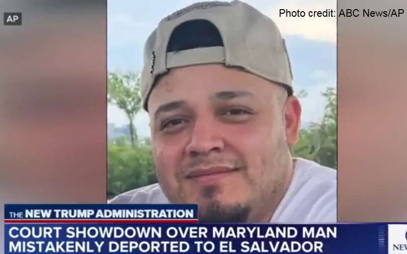 Dems think they found a victim: 'Maryland man' gang member