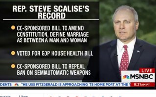 Steve Scalise MSNBC screen shot