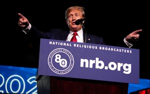 Trump's message resonates with NRB crowd