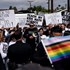 Protests erupted outside Los Angeles elementary school's Pride month assembly